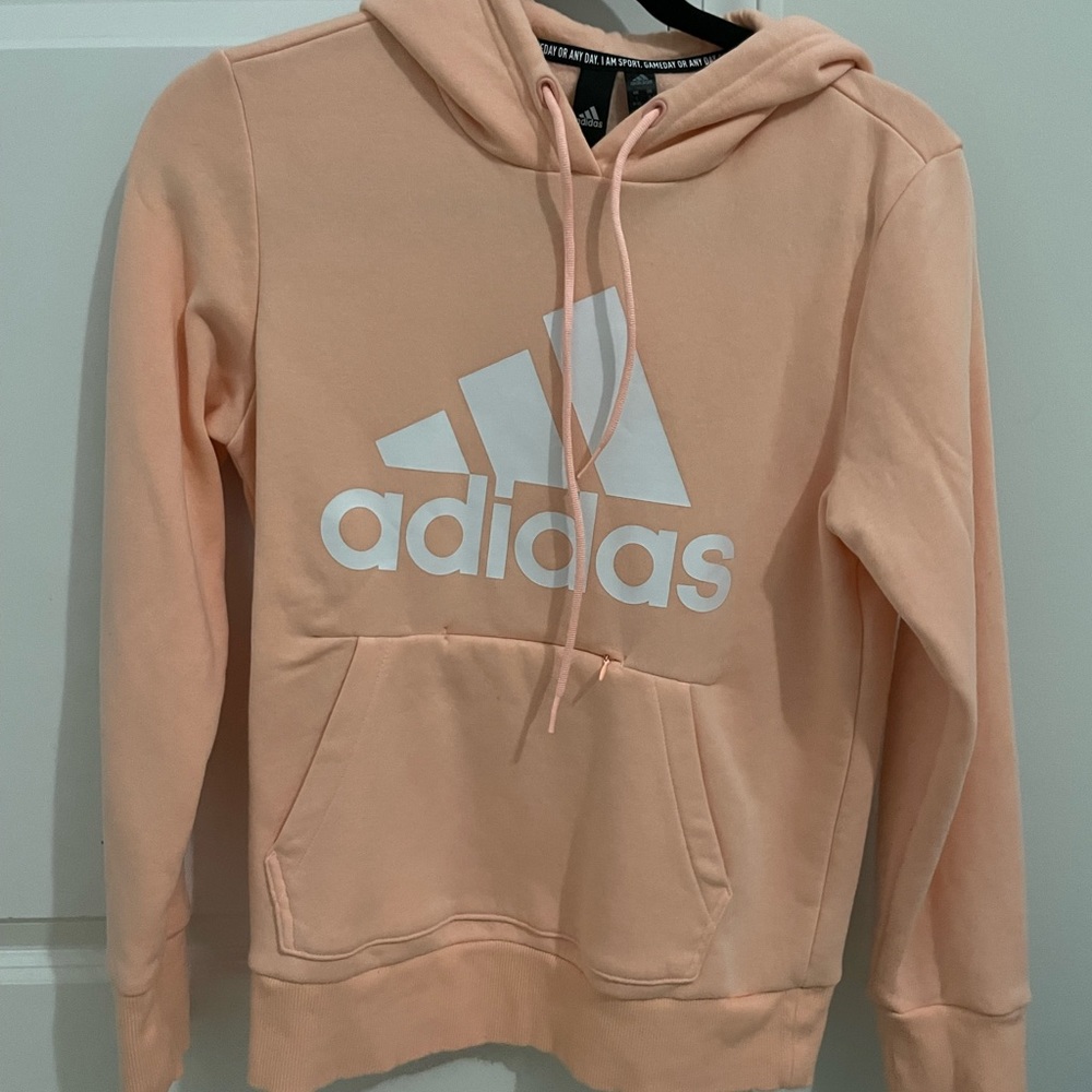 Adidas pink hoodie